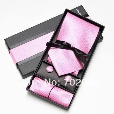 3 шт набор сплошной цвет тонкий мужской коммерческий галстук деловой формальный