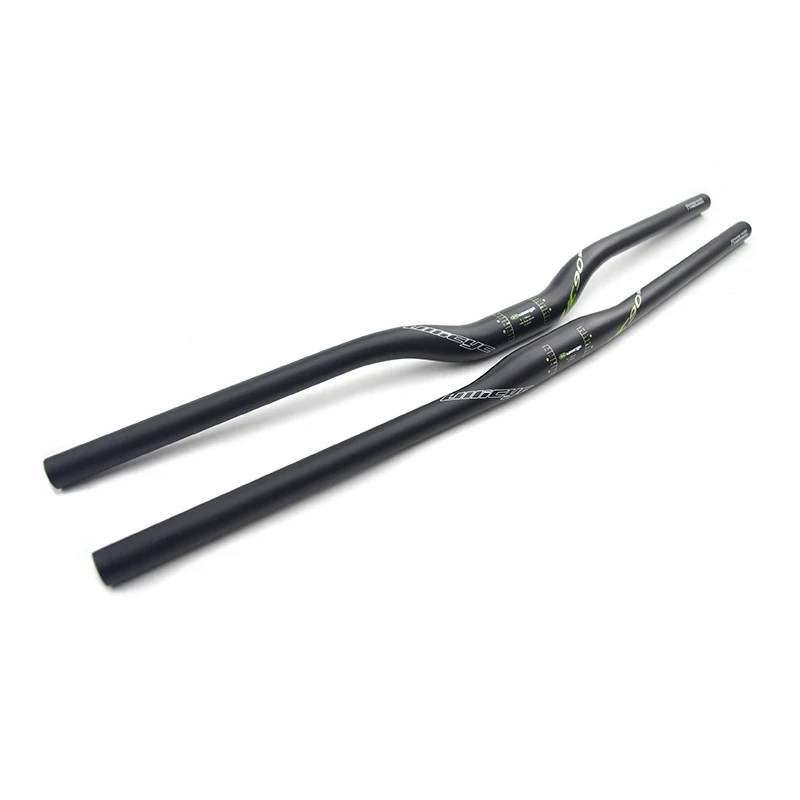 УГЛЕРОДНЫЙ руль для горного велосипеда углеродный глянцевый 3k 31 8*600-720 мм в форме