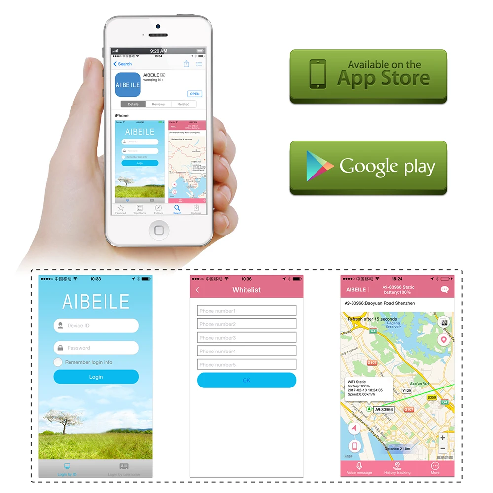 Портативный мини GPS трекер беспроводной сигнал SOS голосовой мониторинг локатор
