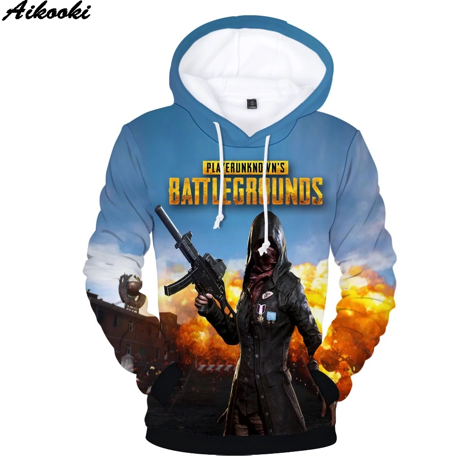 Модные 3D принты PUBG игры толстовки мужские пуловеры мужские/женские плюс размер