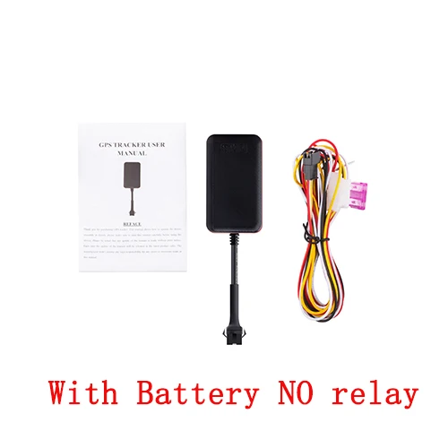 A Battery NO Relay Мини gps трекер автомобиля водонепроницаемый IP66 TK108 2G/GSM gps-определитель местоположения отключение масла мощность слежения за транспортным средством вибрации сигнализации PK GT02A TK110 - Цвет: A Battery NO Relay