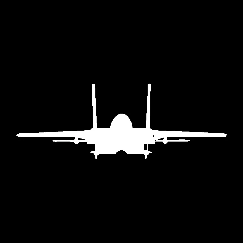 QYPF 17 2 см * 6 изящный и красивый летающий самолет эксклюзивная Виниловая наклейка