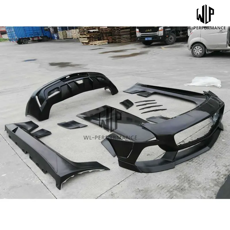 Высокое качество FRP/углеродное волокно материалы кузова Комплект для Merceses-Benz SLS AMG R197 стиль автомобиля Стайлинг 2010