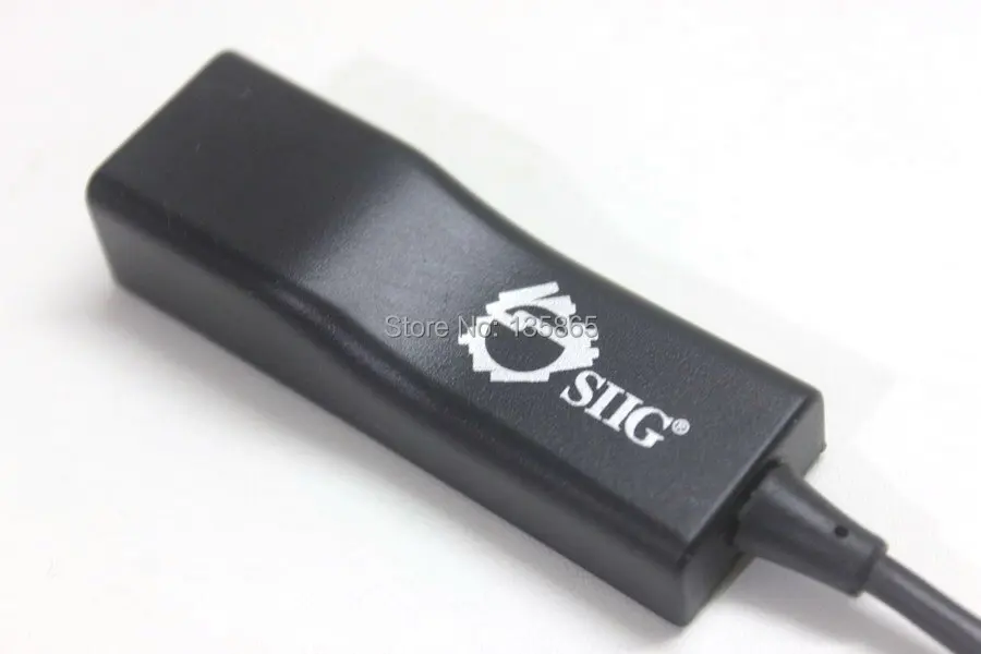 USB 2 0 Быстрый Ethernet адаптер для SIIG JU NE0012 S1 10/100 карты Чипсет: ASIX 88772A|Компьютерные
