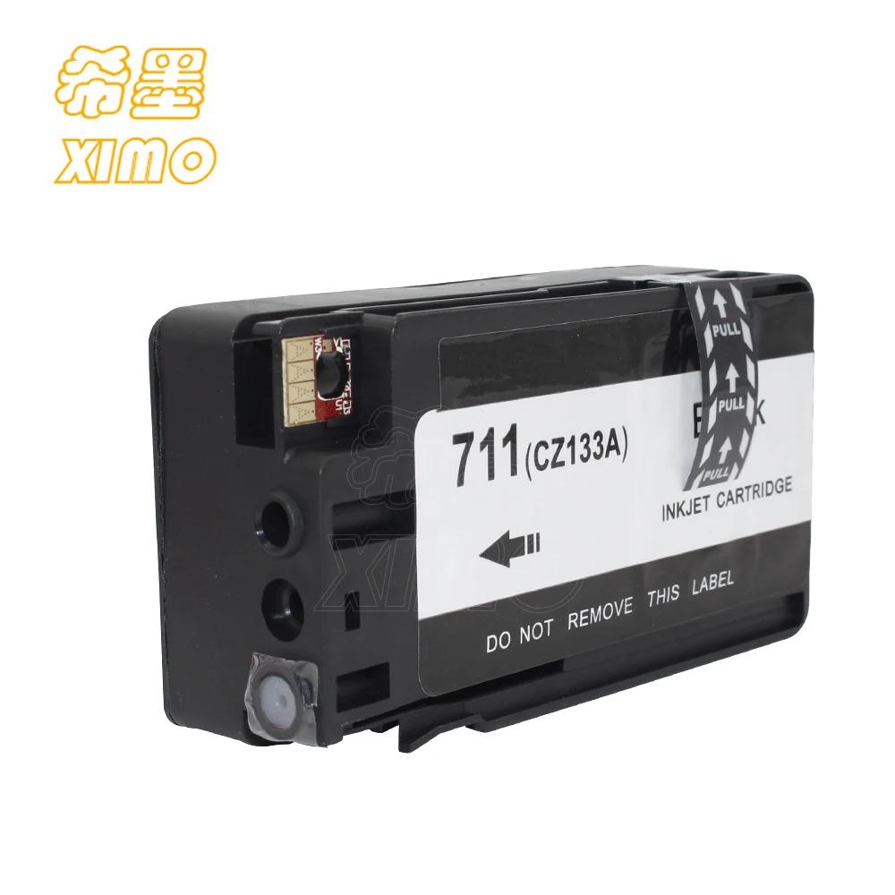 XIMO 1 упаковка струйных картриджей для принтера hp 711 711XL черные чернила CZ133A HP DesignJet