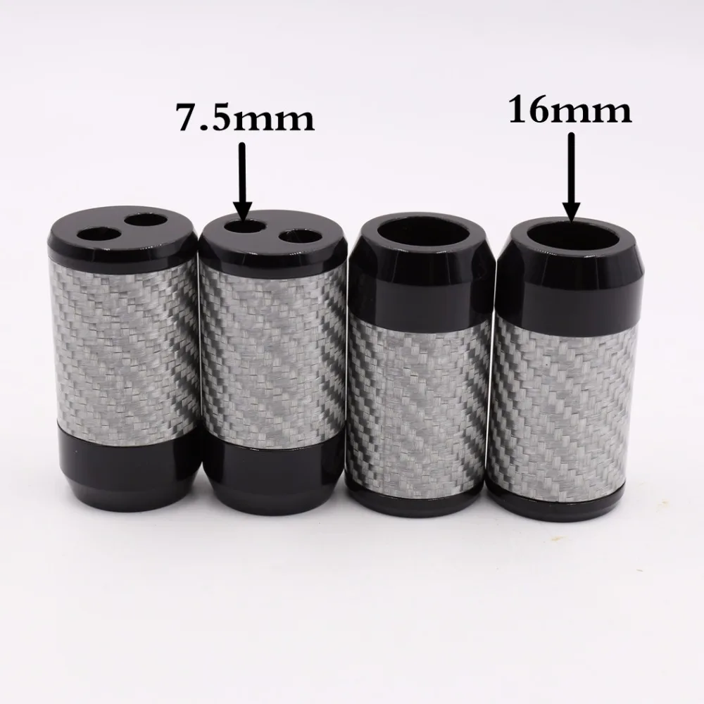 4 шт. Hi Fi кабели из углеродного волокна 16 мм|cable wire pants|pants boots y splitterspeaker cable pants |