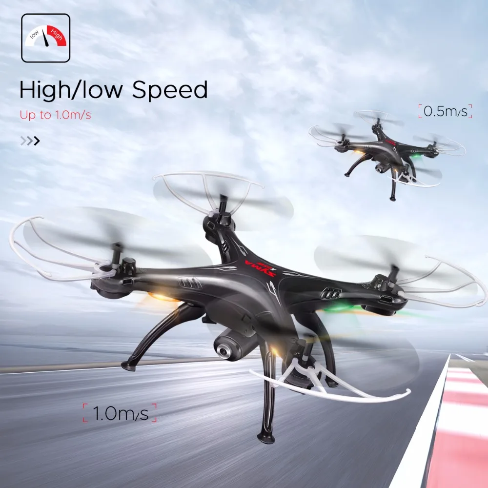 Оригинальный Дрон SYMA X5SW FPV X5C обновленная Wi Fi камера видео в реальном времени RC
