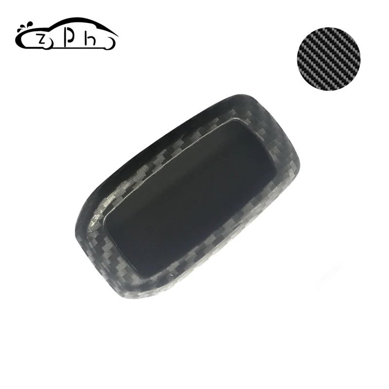 Only key case Чехол для ключей автомобиля из углеродного волокна для Toyota Hilux Fortuner Land Cruiser Camry Coralla Crown RAV4 Highlander - Color Name: Only key case