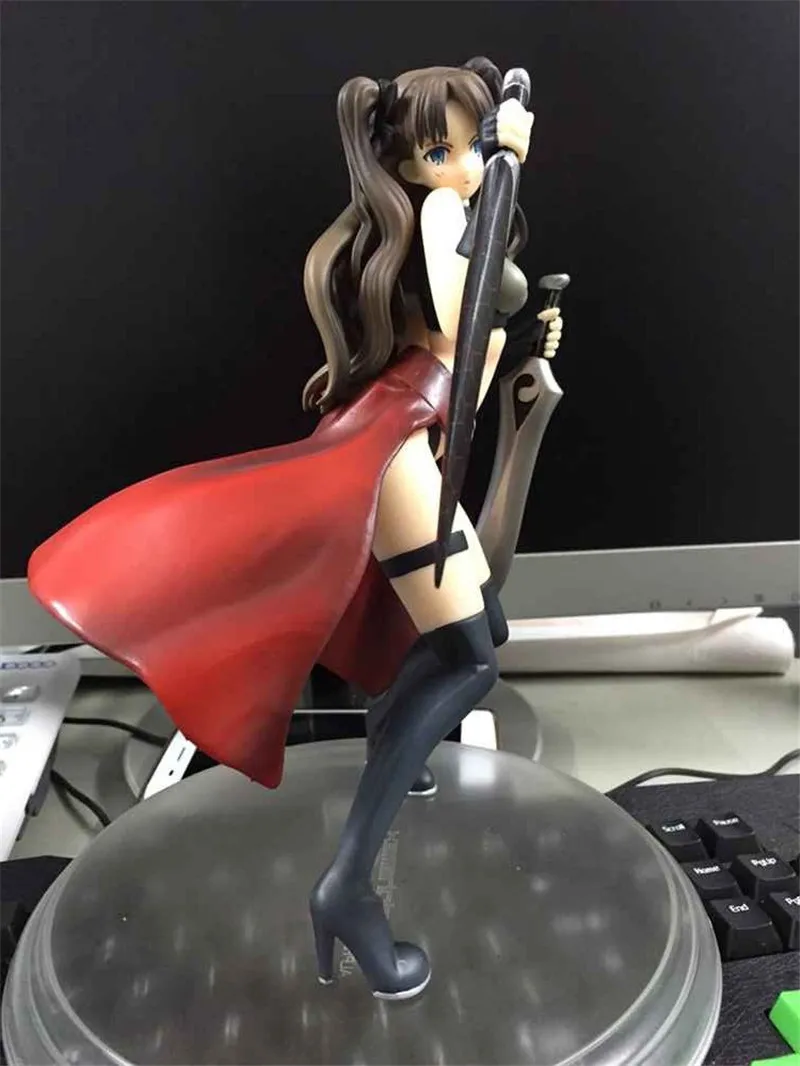 Новый аниме Huong Fate/stay night Tohsaka Rin Archer ver 23 см 1/7 весы ПВХ экшн фигурки Коллекционная