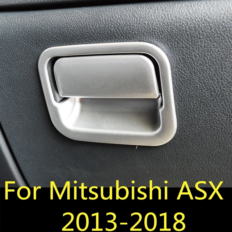 Ящик для хранения Mitsubishi ASX 2013 2018 коробка со пилотом защитная крышка чаши наклейка