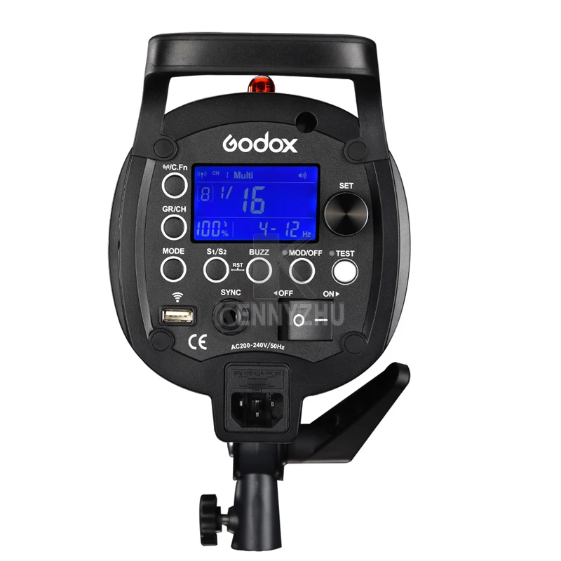 Беспроводная студийная вспышка Стробоскоп Godox Pro 600WS HSS 1/8000s QT600II 110 В/220 В 2 4G|studio