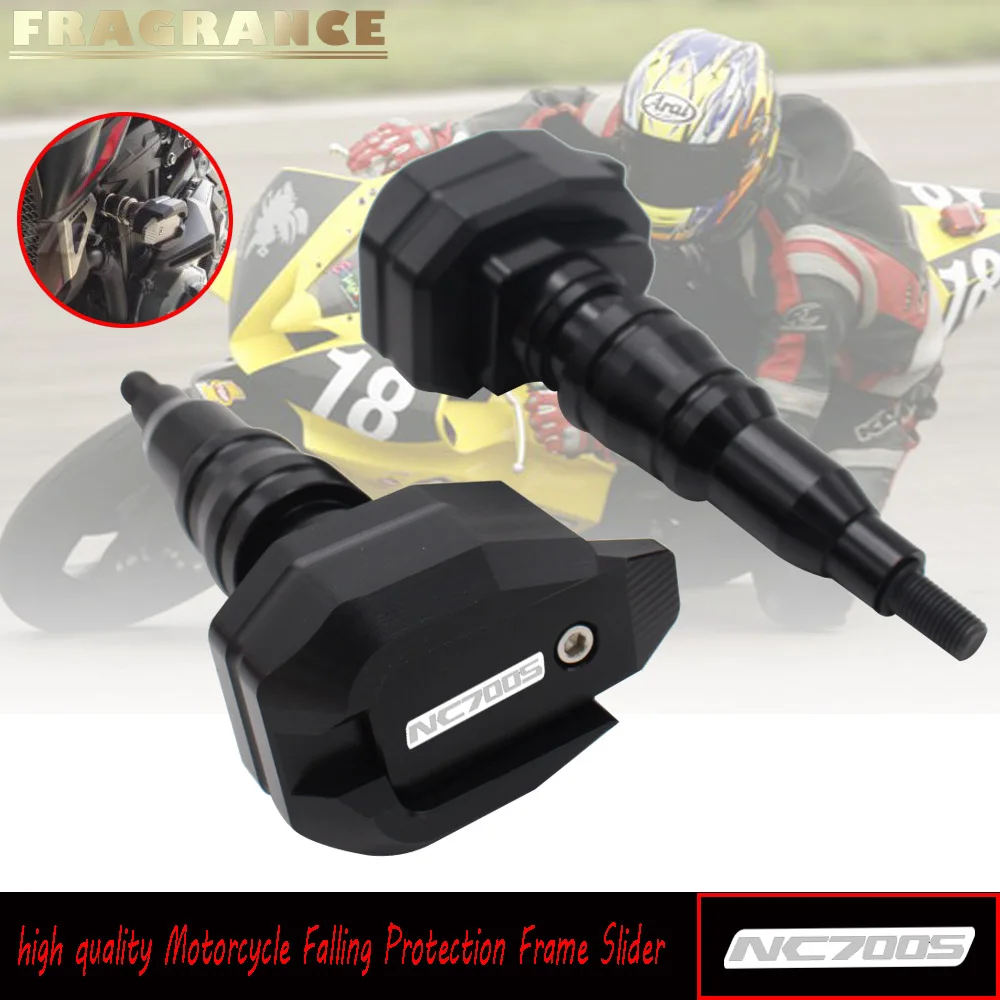 for HONDA NC 700S NC700S 2012-2013 cbr 600 rr Motorcycle Accessories Falling Frame Slider Fairing Guard Anti Crash Pad Protector |