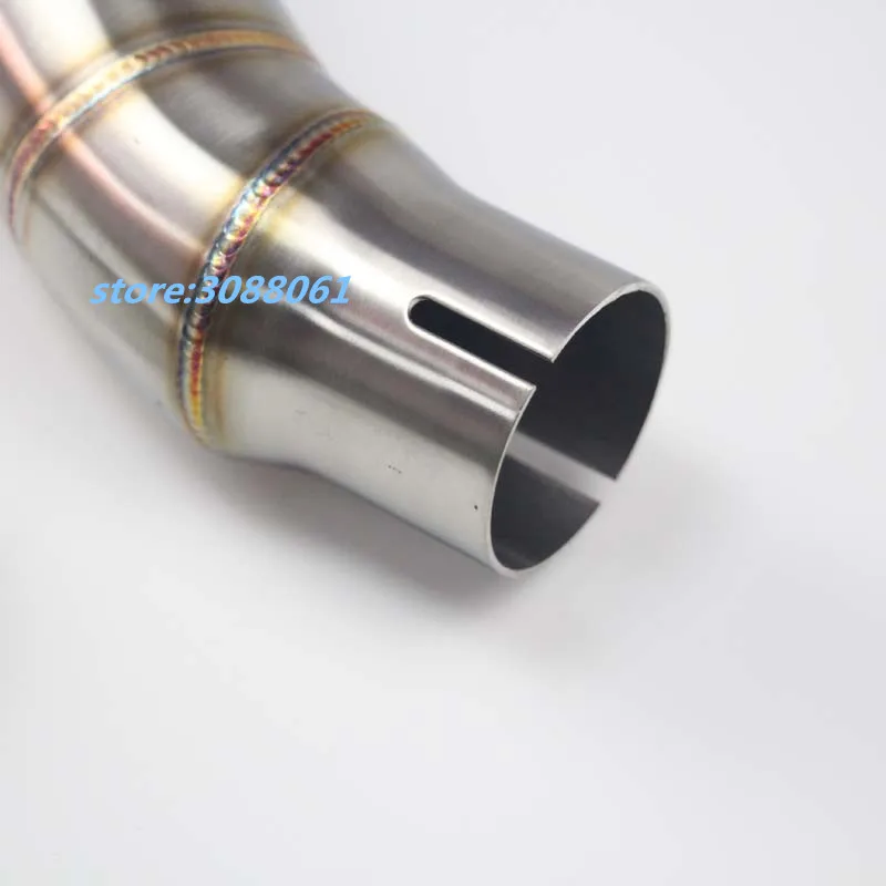 Мотоцикл выхлопной модифицированный мотоцикл соединение из нержавеющей стали