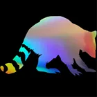 Животное Декаль с енотом окно автомобиля ноутбук Авто стена грузовик виниловая дверь фургон наклейка