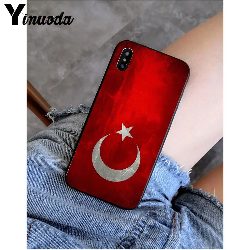 A11 Yinuoda флаг Турции волк ретроспективный телефон чехол оболочка для Apple iPhone 8 7 6 6S Plus X XS MAX 5 5S SE XR чехол - Цвет: A11