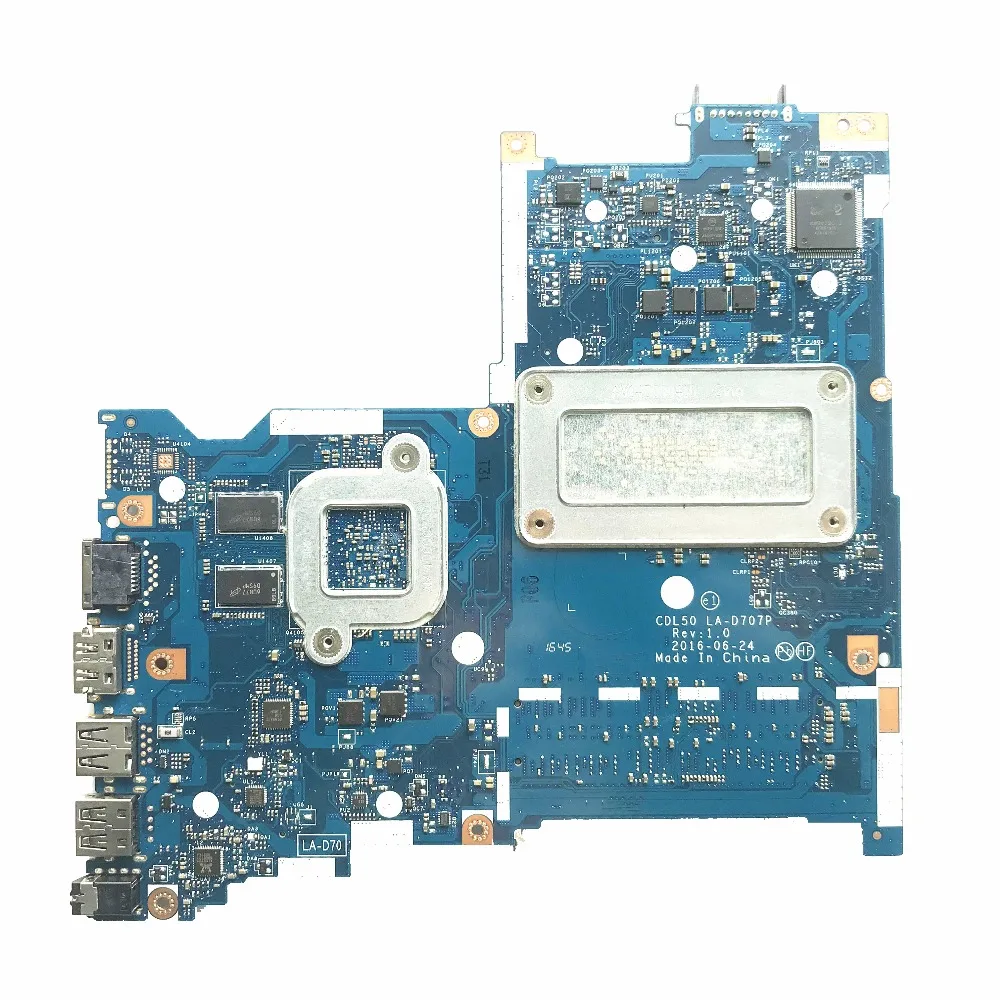 Материнская плата для ноутбука HP серии 15 AY CDL50 LA D707P с SR2ZU i5 7200 CPU R5 M430 2 Гб GPU DDR4 100%