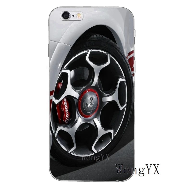 Итальянский спортивный автомобиль abarth logo тонкий силиконовый мягкий чехол для