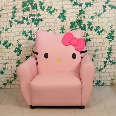 Луи мода дети учатся диван Принцесса hello kitty Набор милый мультфильм - Цвет: Mini