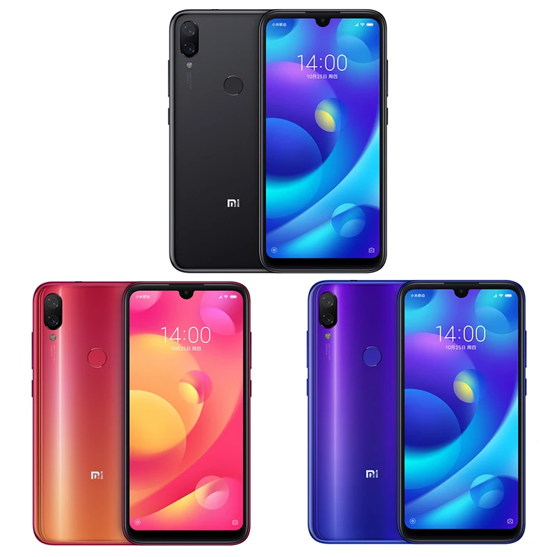 Глобальная версия Xiaomi Mi Play 4 ГБ ОЗУ 64 Гб ПЗУ MTK Helio P35 Восьмиядерный мобильный