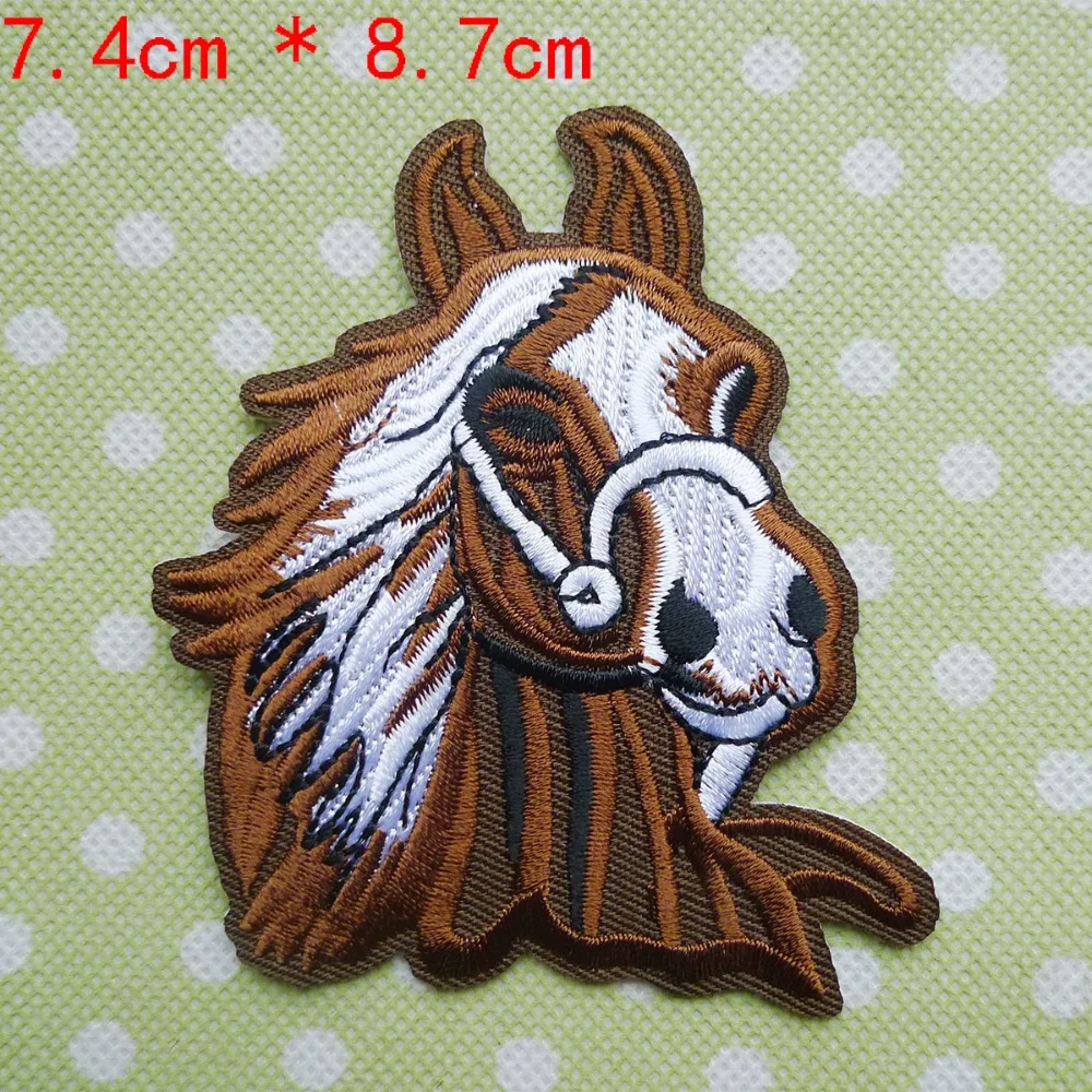 1 шт. милые краб собака лошадь Дельфин заплаты животного значки вышивка