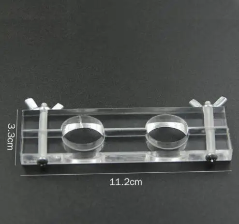 

1pc Transparent Thumb Lock Magic Tricks Finger Escape From Locked Magia Close Up Street Gimmick Props Illusion Funny Classic Toy