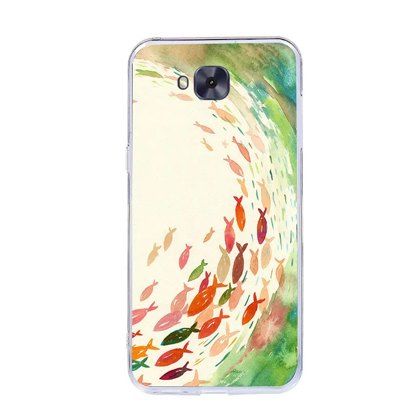 Lamo чехол для телефона Asus Zenfone 4 Selfie ZD553KL ZB553KL Moon Space чехол для ASUS X00LDA X00LDB Live Plus чехол для задней панели s - Цвет: 107