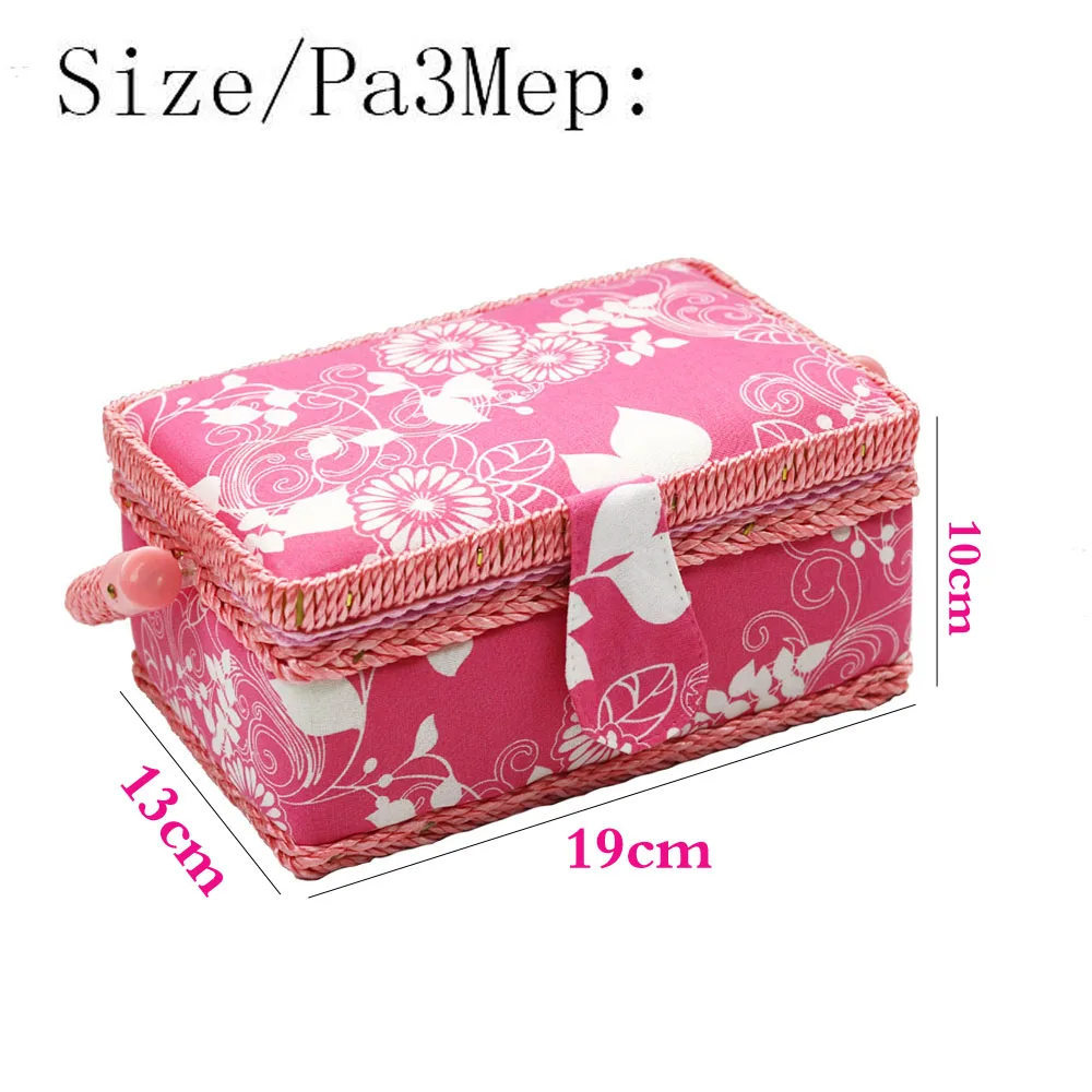 Ручной работы ящик для хранения швейных принадлежностей с наборы шитья Сделай