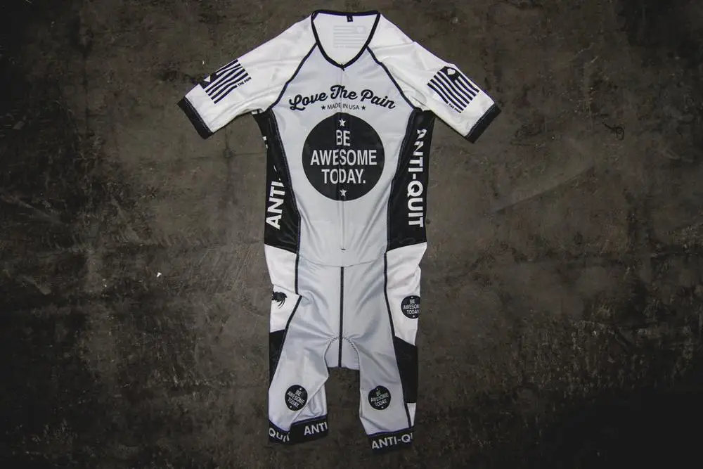 Love the pain велосипедный трикотаж для триатлона Быстросохнущий короткий рукав велокостюм велосипедная футболка одежда для плавания бега езды - Цвет: triathlon