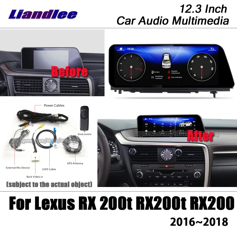 Liandlee 12," Android для Lexus RX 200t RX200t RX200~ стерео Wifi мышь BT Carplay карта gps Navi навигация Мультимедиа