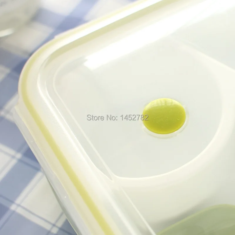 Детский Ланч-бокс пищевой материал подогрев микроволновой печи 3 ячейки с чашей