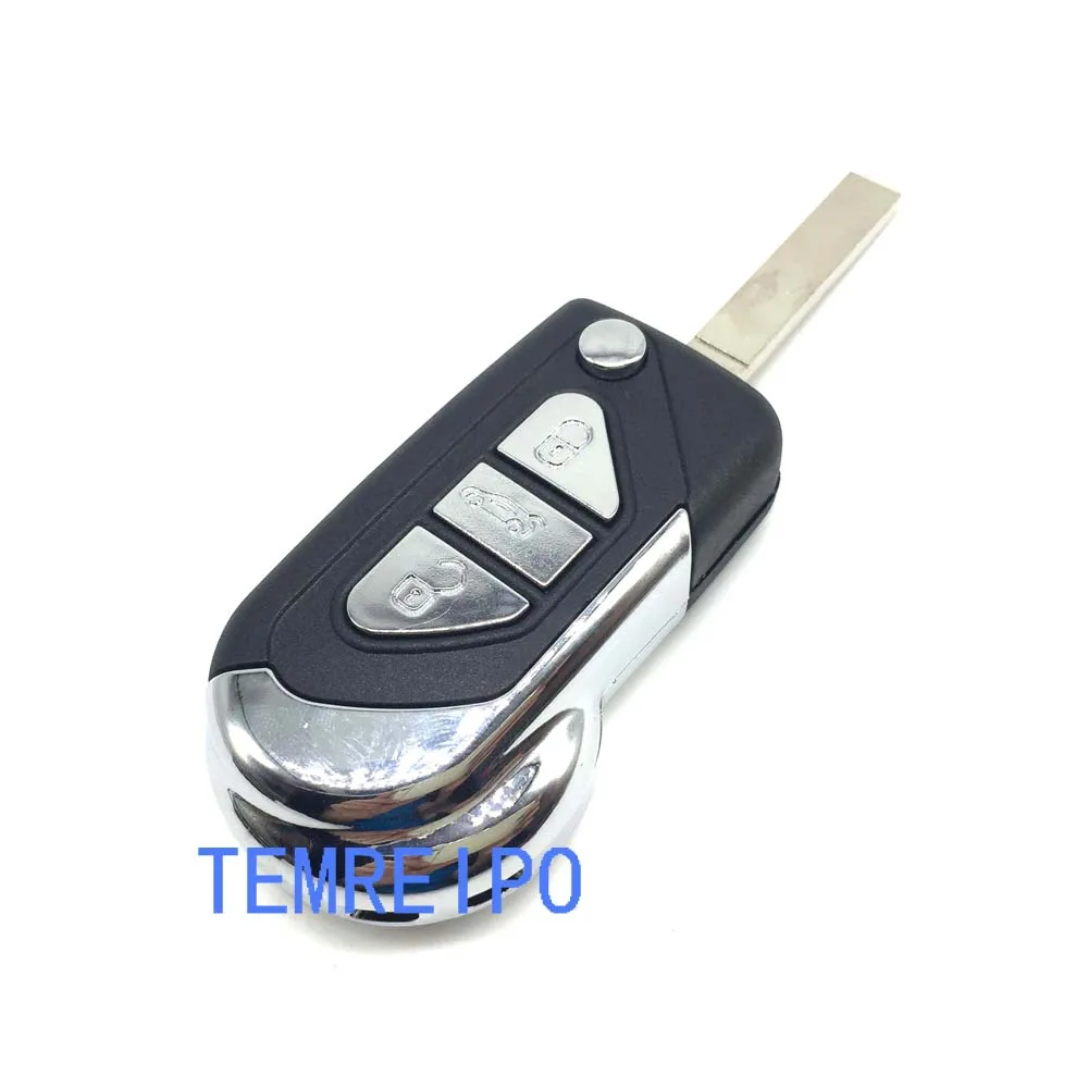 Сменный ключ для автомобиля VA2 Blade DS 3 кнопки Peugeot 107 207 307 308 407 408|blanks for keys|blank car keysblank
