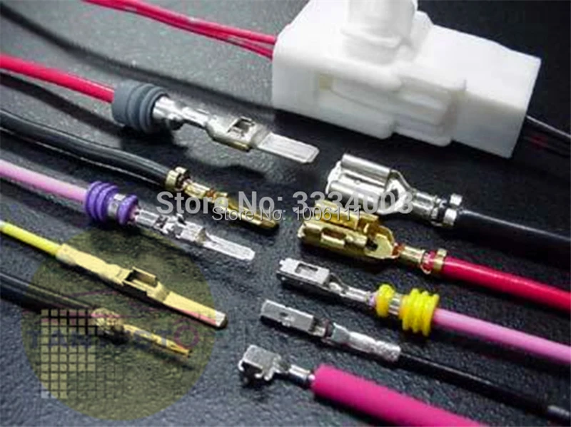 18 шт. обжимные контакты для автомобильных штекеров| |