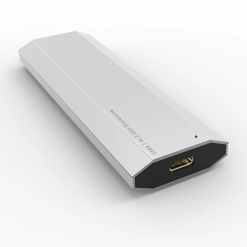 USB-C USB 3 1 0 type-C 10 Гбит/с к Nvme M-key M.2 NGFF PCI-E 2 полосы SSD корпус | Электроника