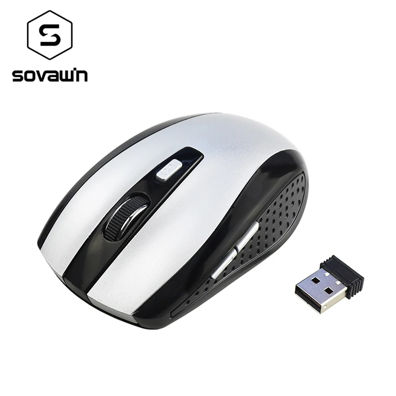 Беспроводная оптическая игровая мышь 2 4 ГГц 800 DPI 6 кнопок|maus for pc|optical gaming mousewireless