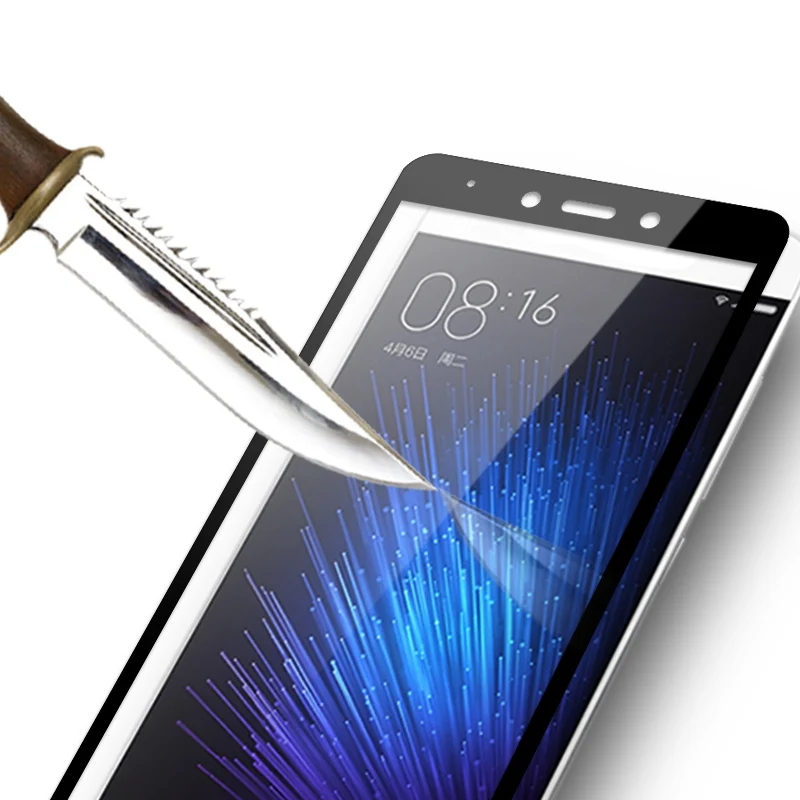 9H полная защита экрана Защитное стекло для Xiaomi Redmi Note 4X 4 из закаленного стекла