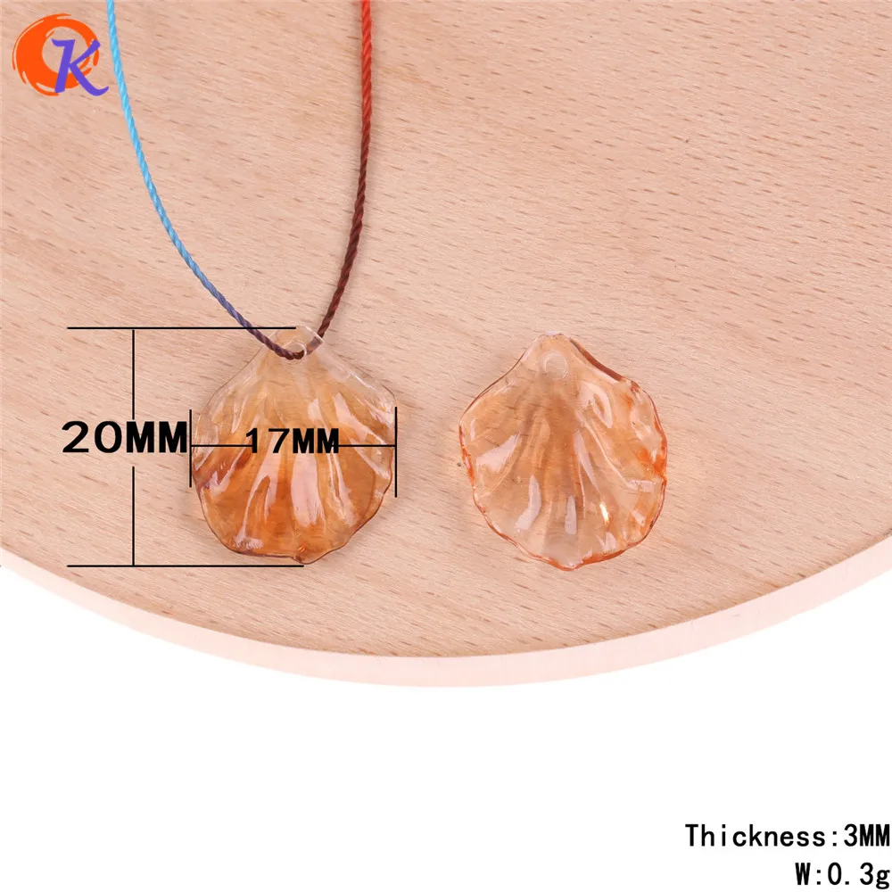 Cordial Design 17*20mm 500pcs Acrylic Beads/Jewelry Accessories/Hand Made/Imitation AmberEffect/Flower Bead/Earring Findings | Украшения и