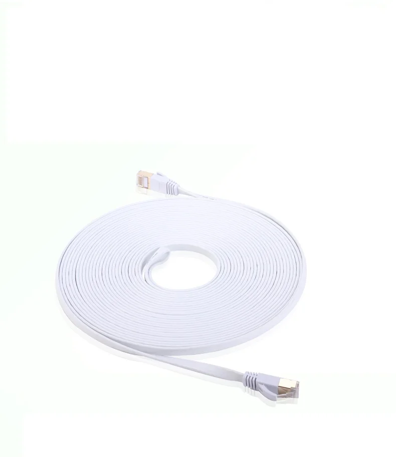 Сетевой кабель LNYUELEC CAT.7 10 м 15 20 30 RJ45 плоский сетевой Ethernet LAN для маршрутизатора