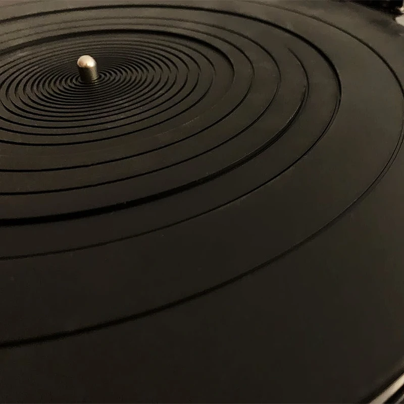 12 ''LP антивибрационный силиконовый коврик резиновый скользящий для