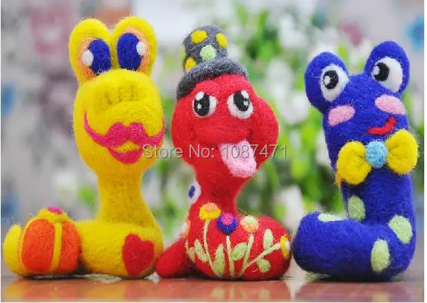 Лента из овечьей шерсти ручная прядения Шерсть ровинг рукоделие Войлок