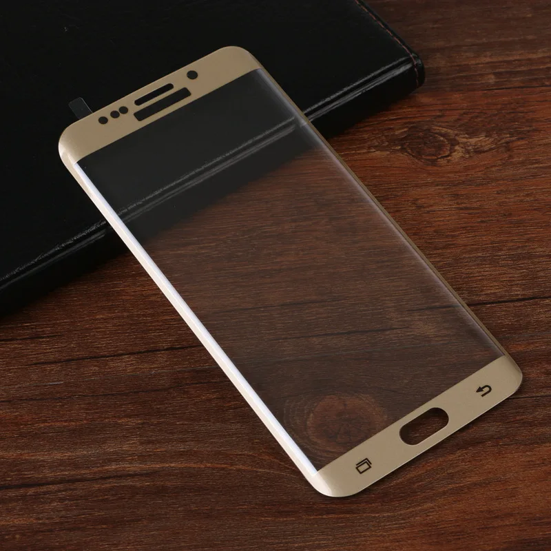Для samsung galaxy s7 edge защита экрана 4D Новый 3D полное покрытие закаленное стекло для S6