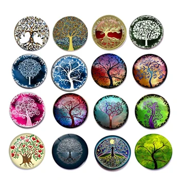 10pcs trees 10 шт. рождественские магниты на холодильник сувенир для детей Санта магниты для холодильников Новогодние рождественские украшения для дома - Цвет: 10pcs trees