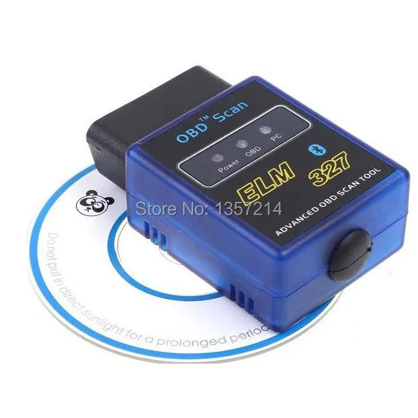 DHL Free Shipping Vgate ELM327 Bluetooth V2.1 works on Android OBD OBDII Scanner Tool ELM 327 10PCS/LOT |