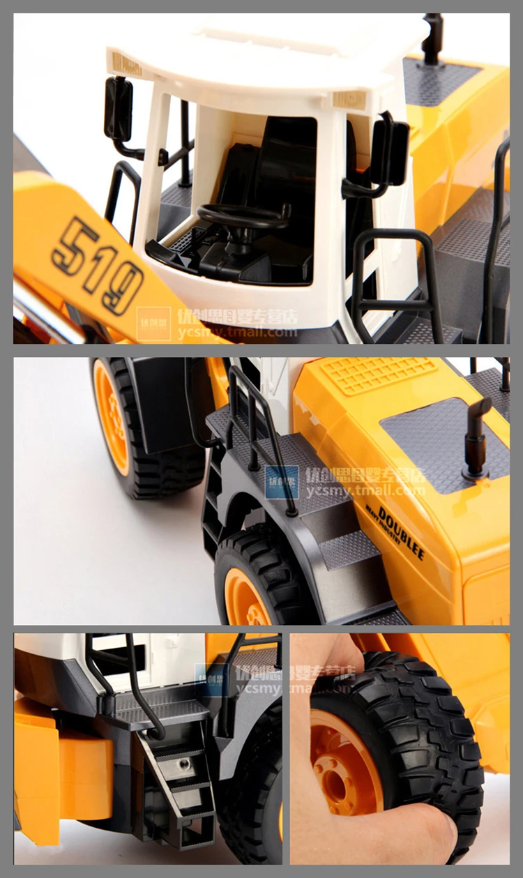 1:16 RC грузовик 2,4 г бульдозер с дистанционным управлением RC Engineering раскопок бульдозер модели автомобилей для детей игрушки хобби