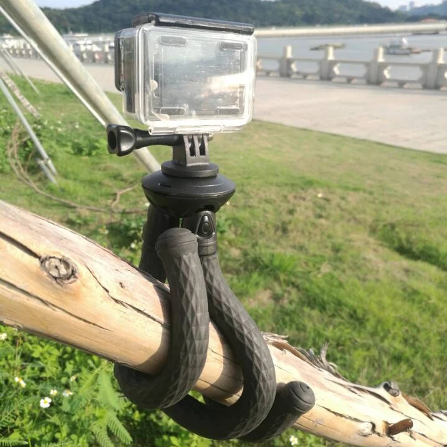 BePhotofone Осьминог смартфон штатив Гибкая подставка адаптер Gorillapod для Gopro Hero 6 5 sj40