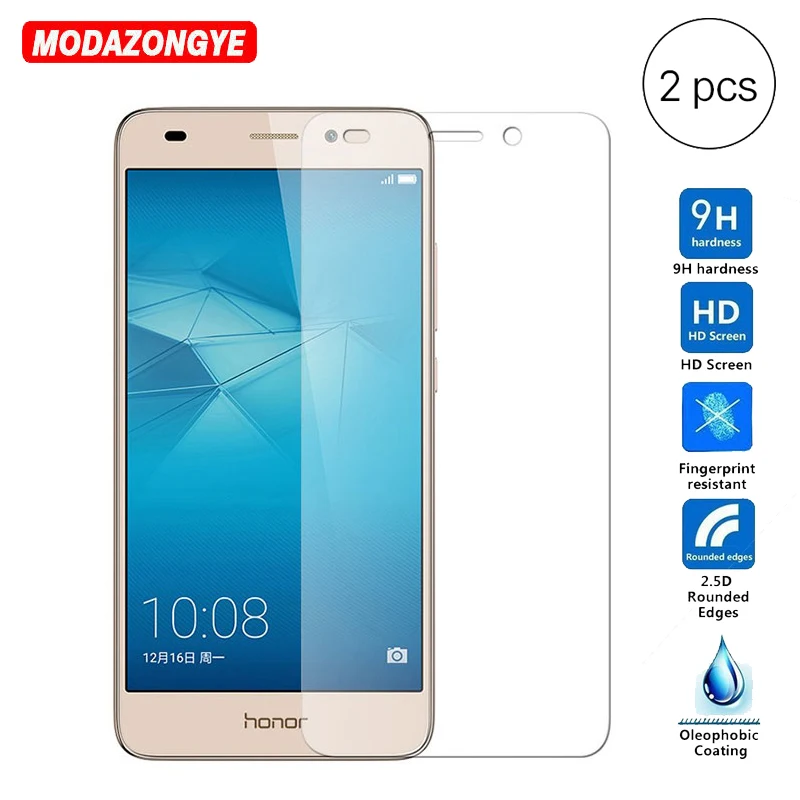 Закаленное стекло для Huawei Honor 5C 2 шт. защитная пленка экрана защитное Honor5c Nem-L51 Nem L51