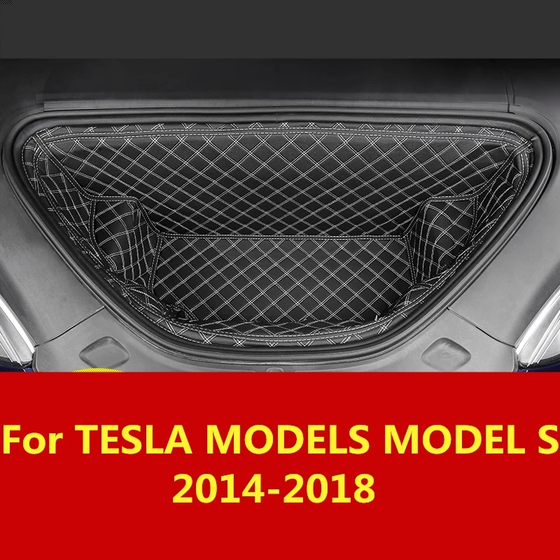 Для моделей TESLA модель S 2014 18 Автомобильный Универсальный коврик для передней