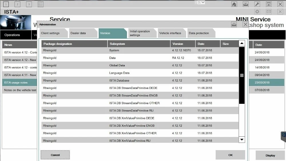 Диагностический и программный инструмент V2018.09 для Bmw ICOM A2 программное