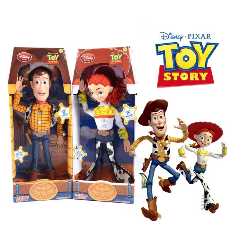 Disney Toy Story 3 40 см говорящая древесная игрушка фигурки модель игрушки Детский Рождественский подарок аниме фигурка Brinquedo