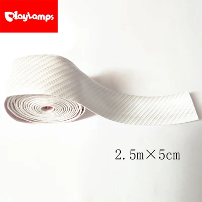 white 5mx5cm 2,5 м автомобильный Стайлинг молдинги бампер полоса протектор автомобиля авто багажник украшение полоса бампер губы комплект Автомобильная резиновая полоска разветвитель кузова - Цвет: white 5mx5cm