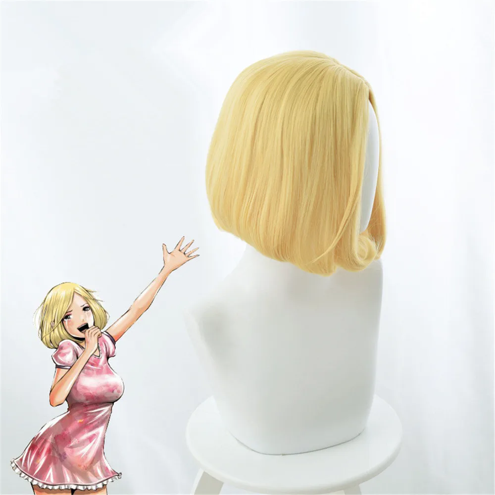 Новый аниме на заднюю улицу девушки Мари блонд Золотая короткая груша Bobo волос